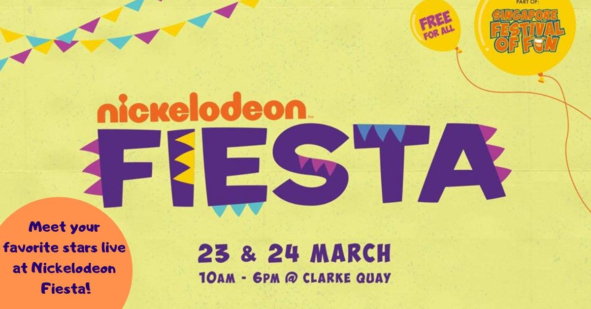 Singapore Festival of Fun - Nickelodeon Fiesta: A Fun Fest with Your Favorite Nickelodeon Characters - BYKidO