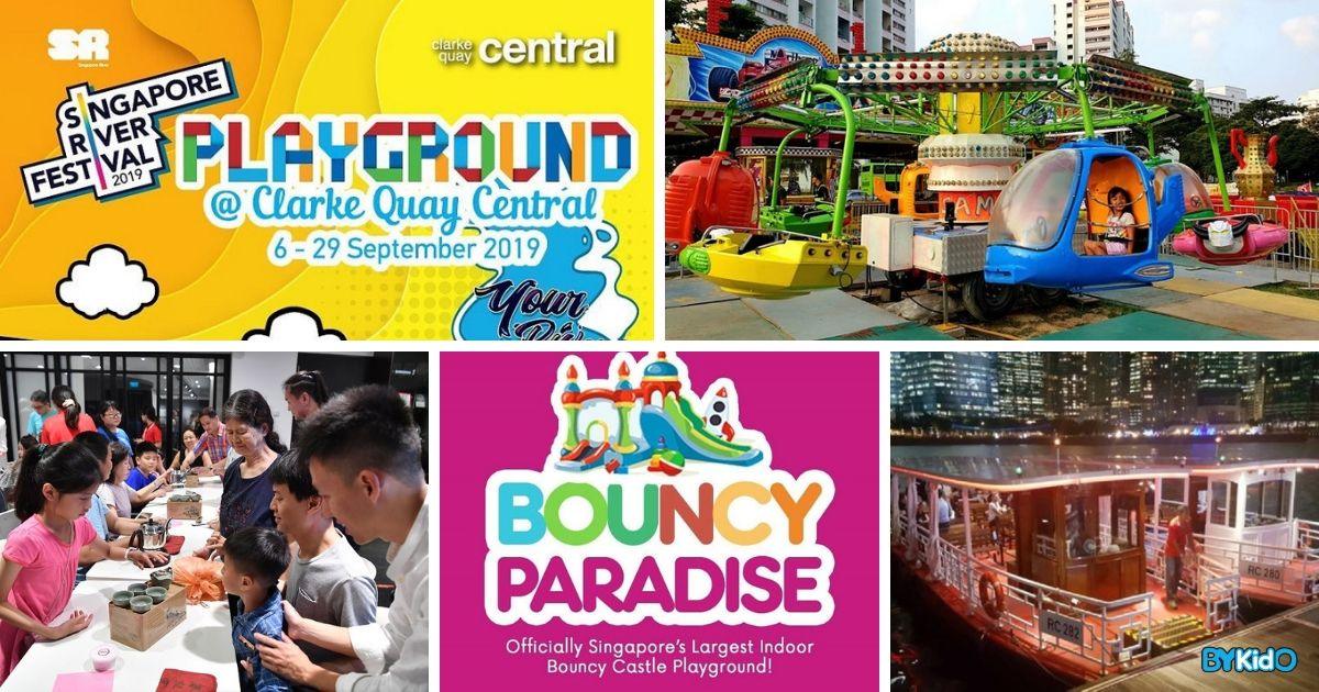 5 Things to do and Places to go with Kids this weekend in Singapore (9th - 15th Sept 2019)