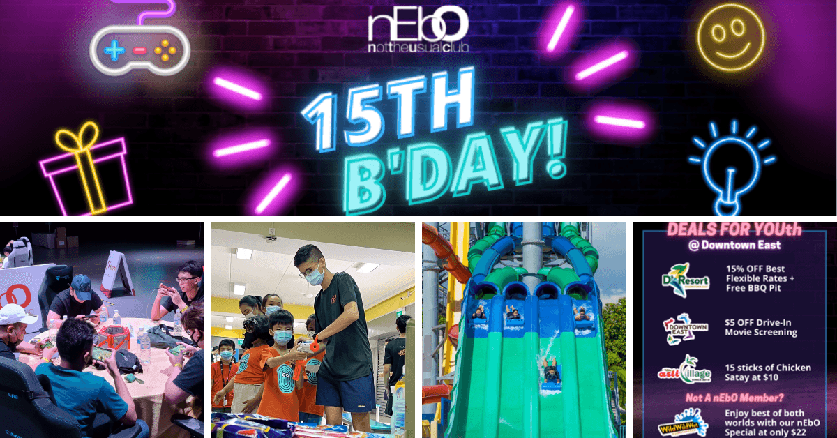 nEbO Celebrates 15th Birthday With Loads Of Treats And Activities For The Youth For The Month Of July!
