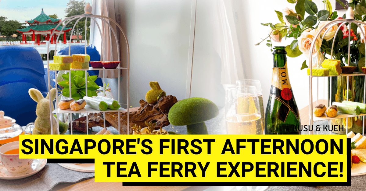The First & Only Afternoon Tea Ferry Experience In Singapore - BYKidO