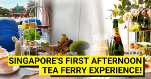 The First & Only Afternoon Tea Ferry Experience In Singapore