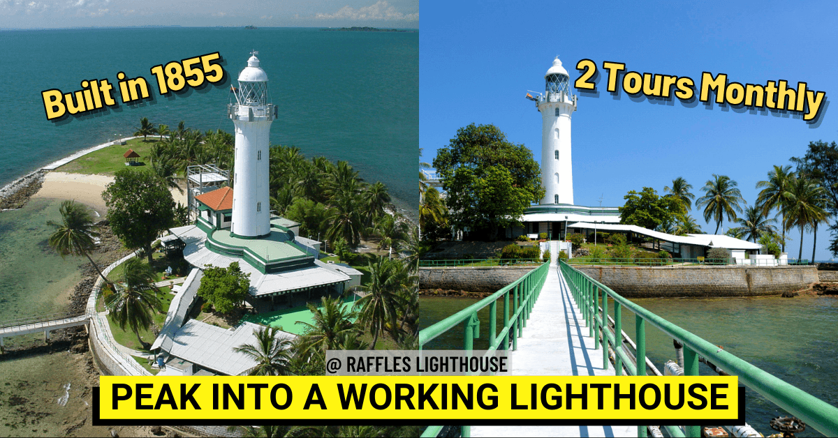 You Can Now Take A Tour To Raffles Lighthouse At Pulau Satumu - BYKidO