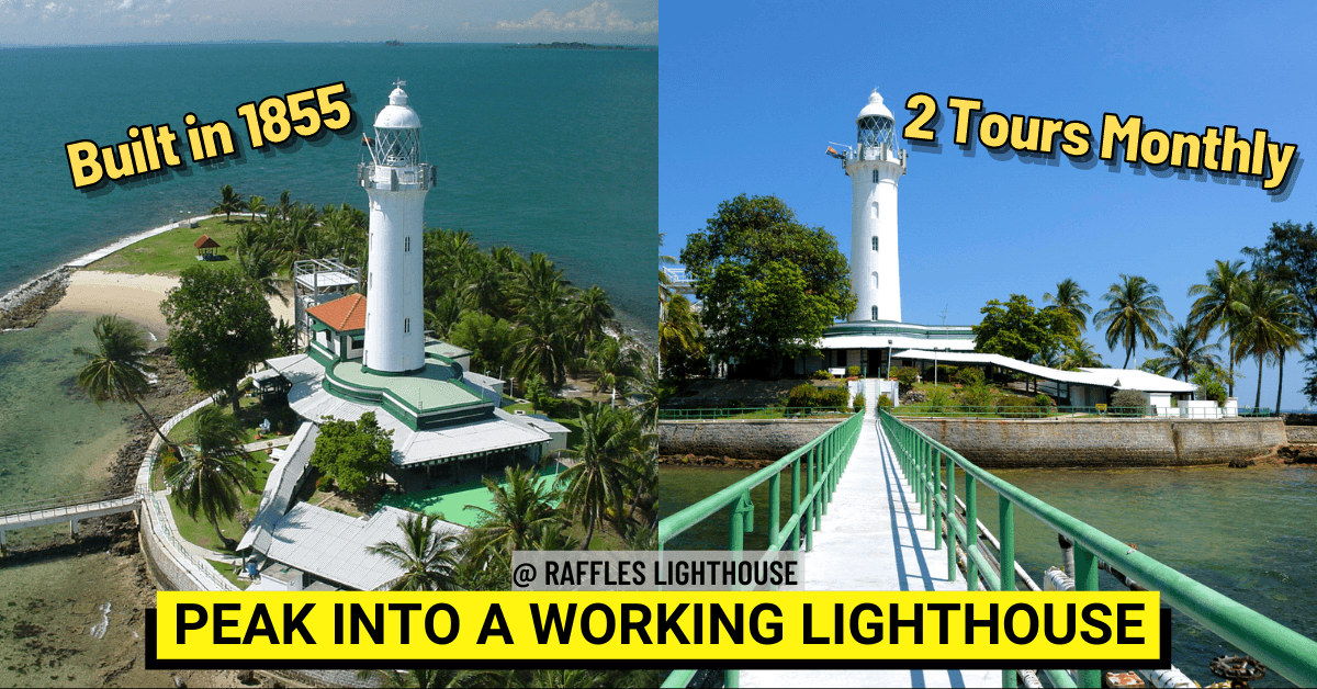 You Can Now Take A Tour To Raffles Lighthouse At Pulau Satumu