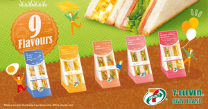 7-Eleven Launches Improved Range of Nine Halal-Certified 7-Select Sandwiches