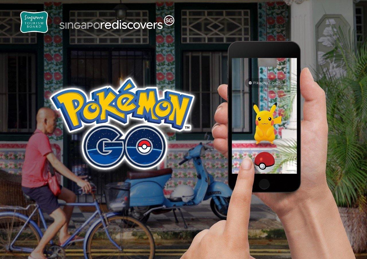 STB ties-up with Pokemon Go to promote local tourism | SingapoRediscovers