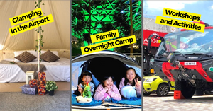Changi Airport and Jewel Changi Airport - Glamping and Year-end Holiday Programmes!