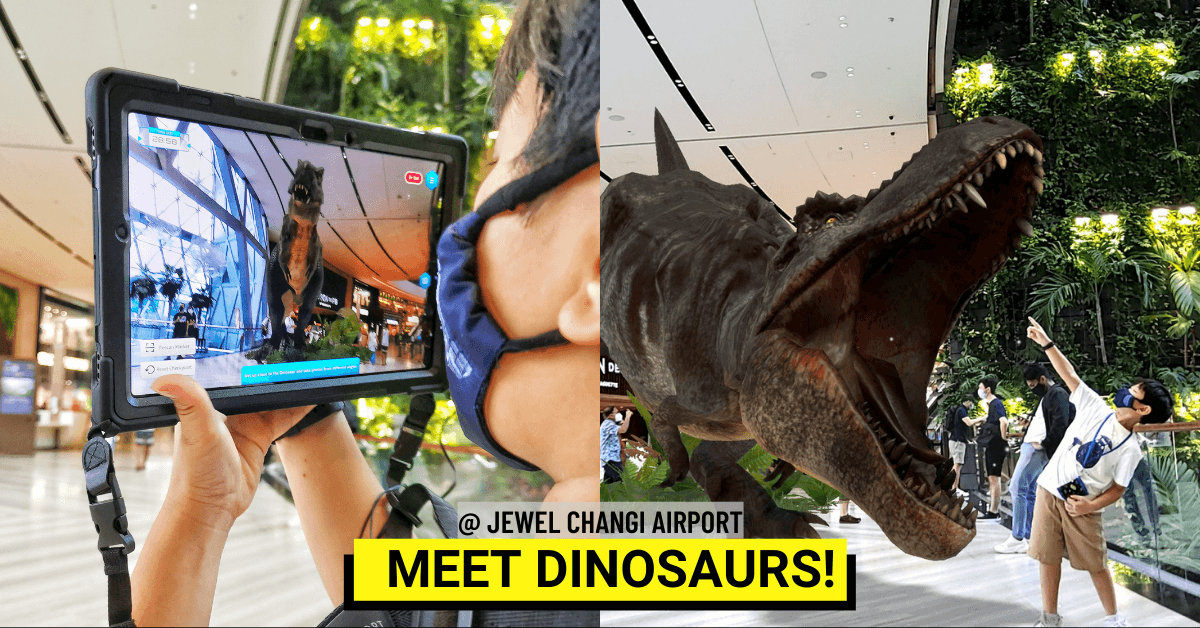 Jewel Changi Airport’s Dinosaur-themed AR Attraction - Jewel-rassic Quest - BYKidO
