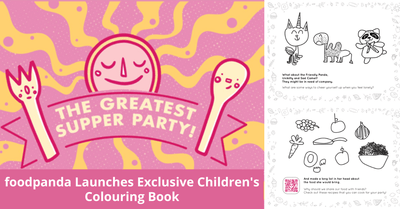 foodpanda Launches Limited Edition Colouring Book Created By Underprivileged And Special Needs Children