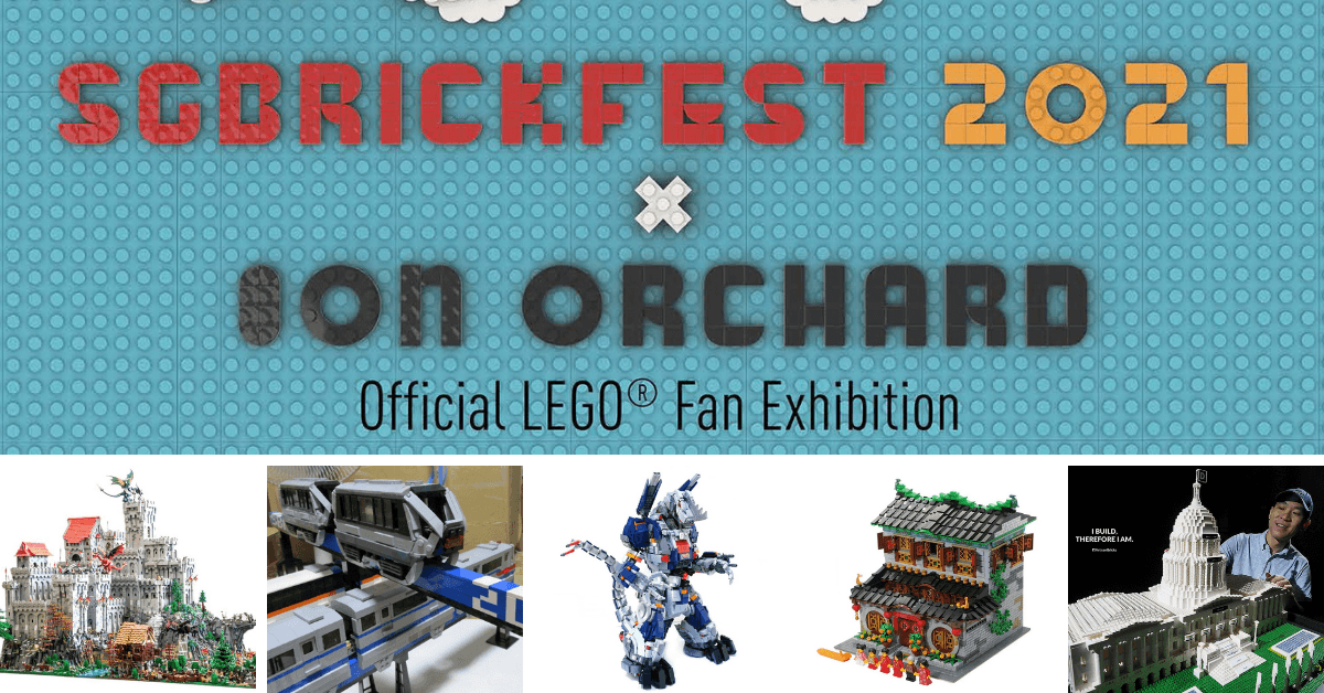 Singapore Brickfest 2021 | An Official LEGO Fan Exhibition Launching On 25 October At ION Orchard - BYKidO