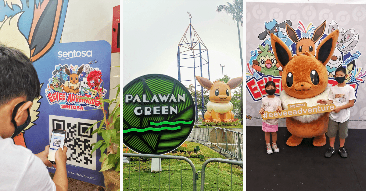 Eevee Adventure On Sentosa - Meet With Eevee And Watch Them Dance! - BYKidO