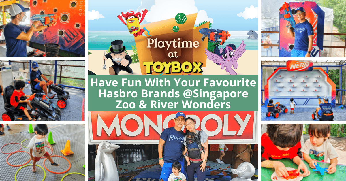Playtime At Toybox With Hasbro Brands At Singapore's Wildlife Parks