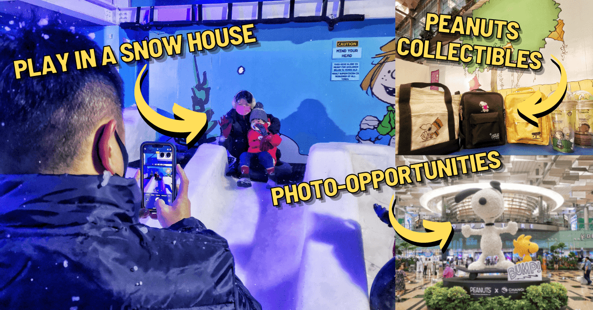 A Peanut Snowhouse & More At Changi Airport This June Holidays! - BYKidO