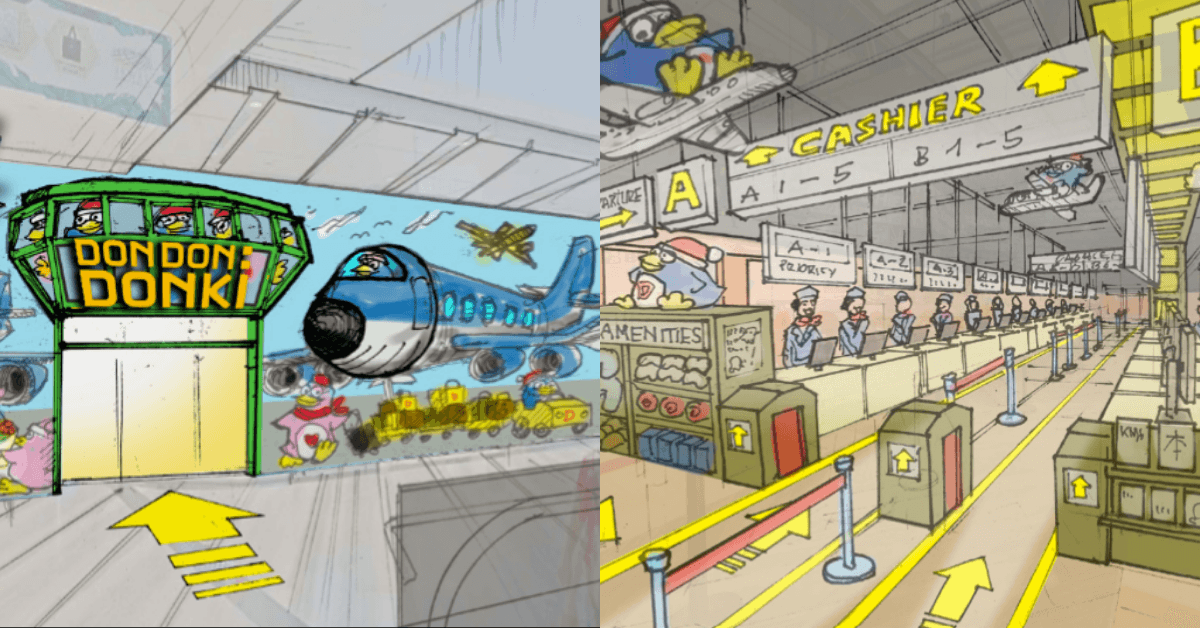 DON DON DONKI Opens An Aviation-themed Store At Jewel Changi Airport - BYKidO