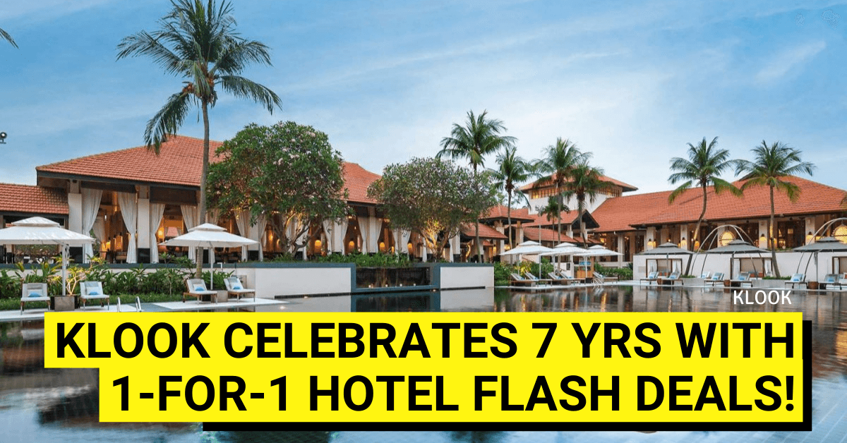 Klook Celebrates 7 Years With 1-for-1 Staycations & Other Birthday Deals! - BYKidO