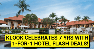 Klook Celebrates 7 Years With 1-for-1 Staycations & Other Birthday Deals!