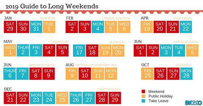 Singapore Public Holidays 2019: Your Gateway to Enjoying Long Weekends