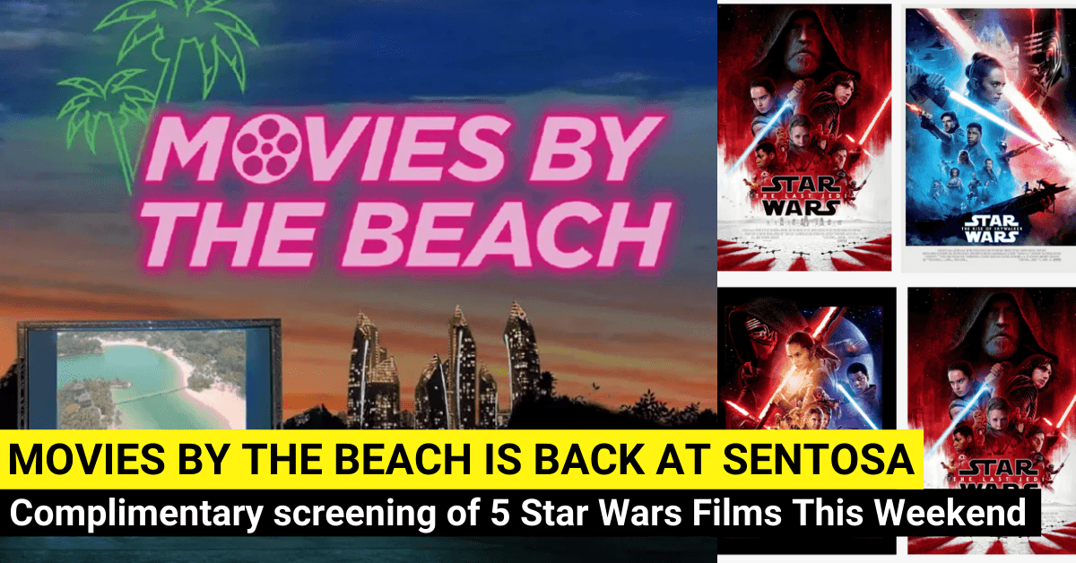 Movies By The Beach at Sentosa Southside This Long Weekend