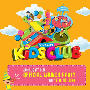 Things to do this Weekend: Carnival Fun @ VivoCity Kids Club Launch Party!