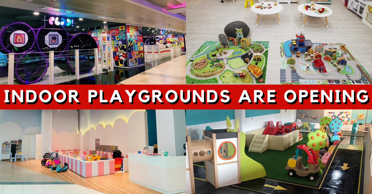 Indoor Playgrounds Are Reopening Soon | Singapore Phase 2 Reopening - BYKidO