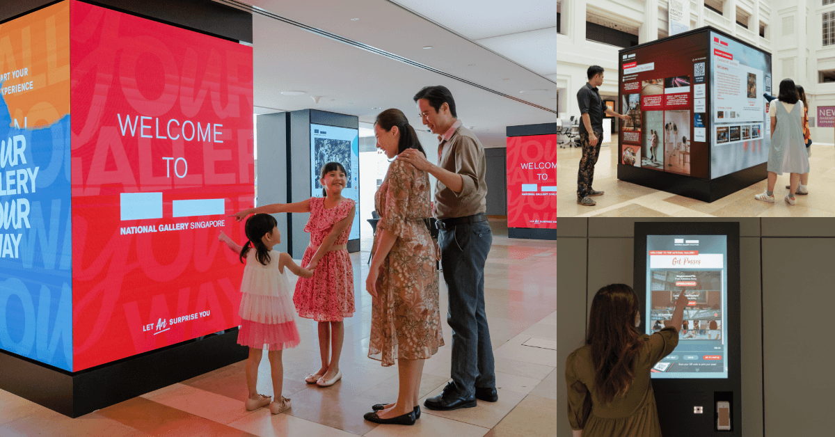 Visiting The National Gallery Singapore Becomes Seamless, Personalised and Effortless! - BYKidO