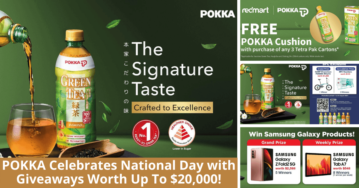 POKKA Singapore Celebrates National Day With Special Promotions And Fantastic Prizes To Be Won!