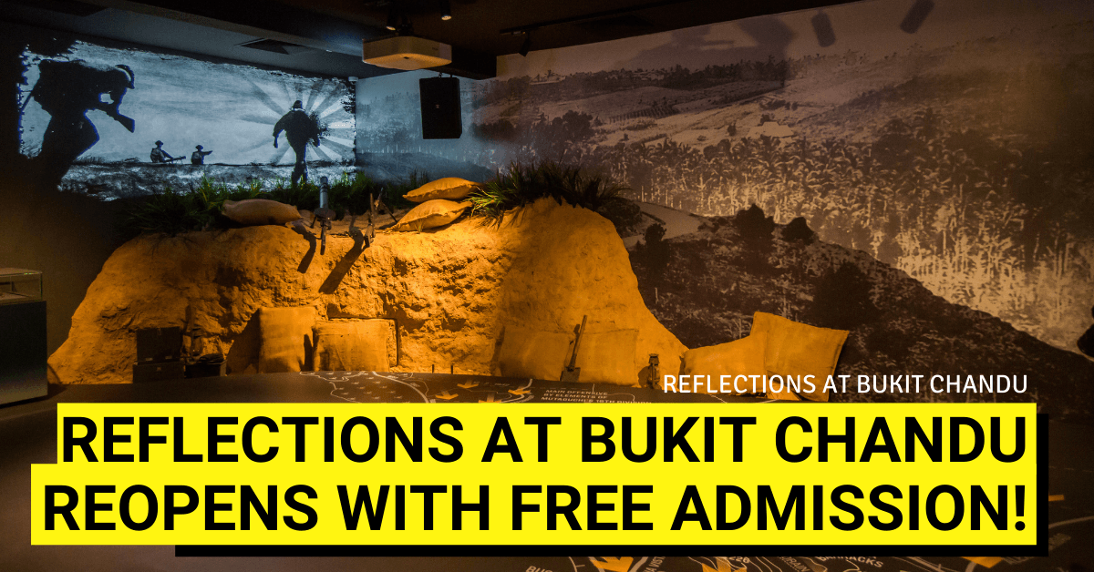 Reflections at Bukit Chandu Reopens With Free Admission and Programmes - BYKidO