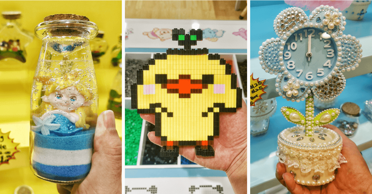 New Craft Zone at SMIGY PLQ Mall - Dig For Dinosaur Eggs, Make Your Own Handbag & More! - BYKidO