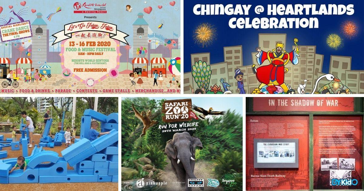 5 Things to do and Places to go with Kids this weekend in Singapore (3rd - 9th Feb 2020)