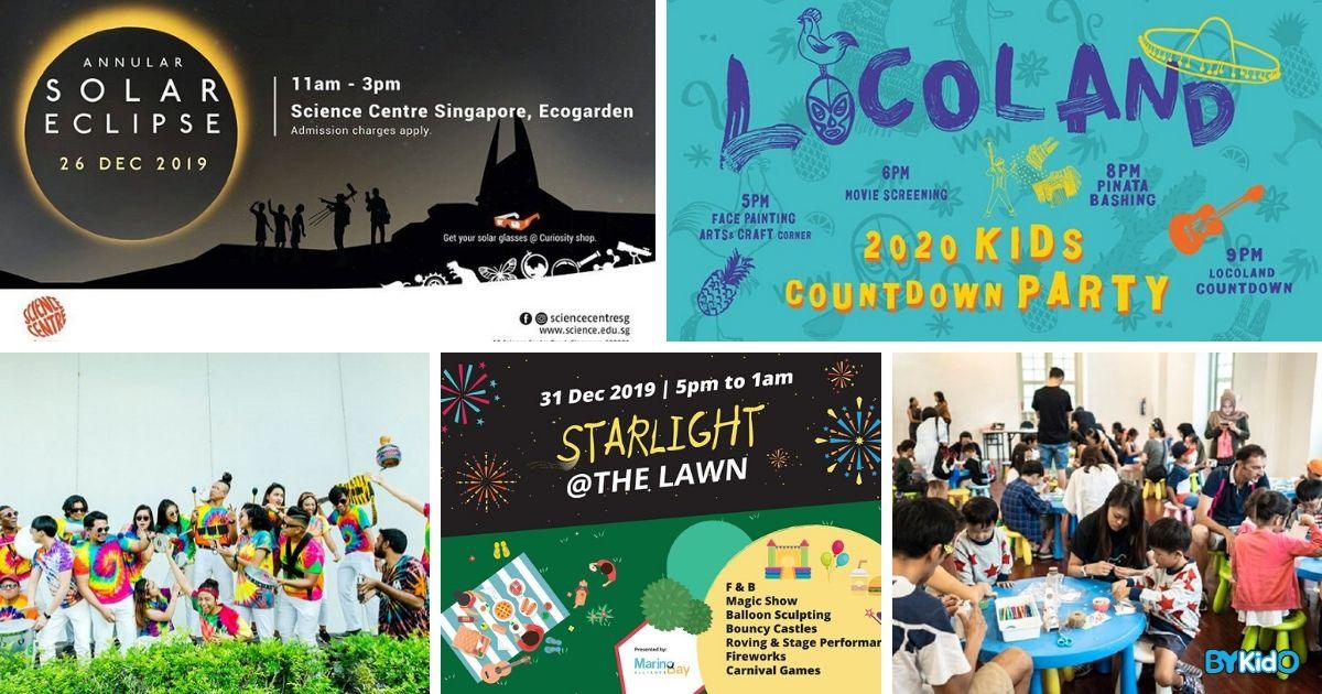 5 Things to do and Places to go with Kids this weekend in Singapore (23rd - 29th Dec 2019)