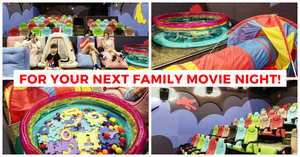 Shaw Theatres Dreamers @ Jewel: THE Movie Theatre for Families with Beanies, Soft Lighting and Play Area