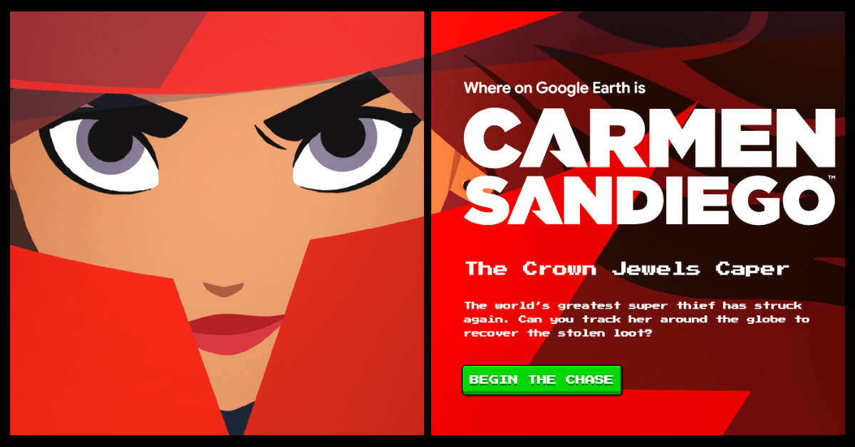 Learn about the World with Voyager in Google Earth | Where on Google Earth is Carmen Sandiego - BYKidO
