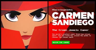Learn about the World with Voyager in Google Earth | Where on Google Earth is Carmen Sandiego