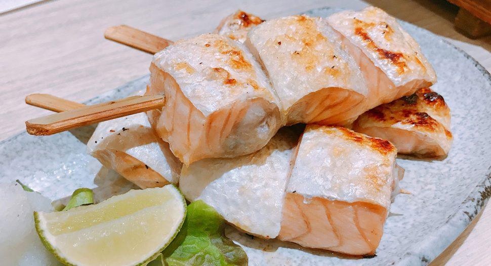 Salmon Belly Skewers