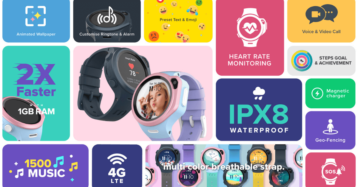 New myFirst Fone R1S Smart Watchphone For Kids