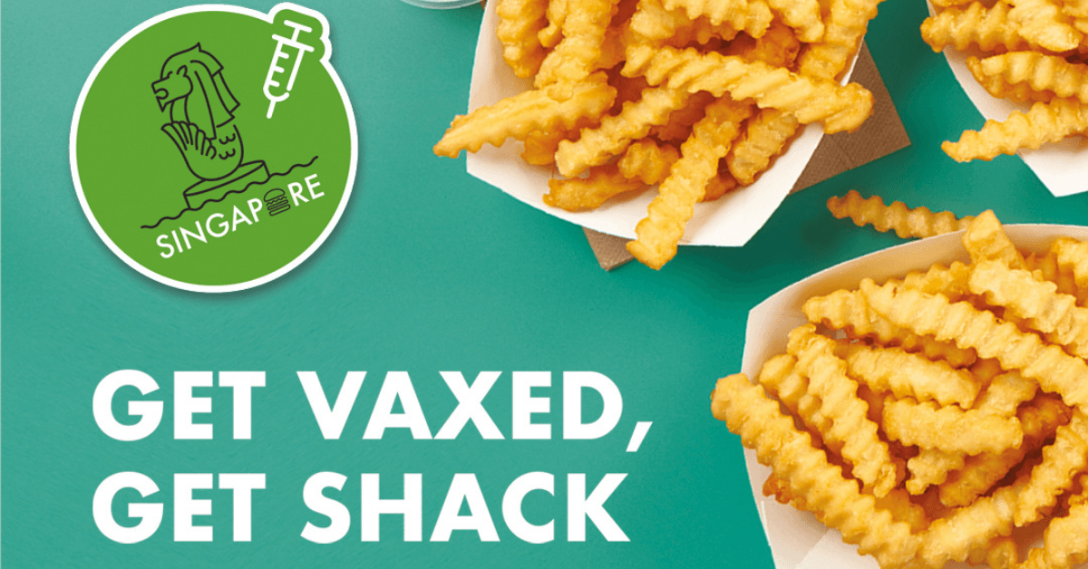 Shake Shack Offers Free Fries To Anyone Vaccinated (With Purchase Of A Burger) - BYKidO
