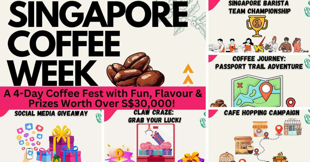 The Singapore Coffee Association Set To Launch The First-Ever Singapore Coffee Week At Plaza Singapura