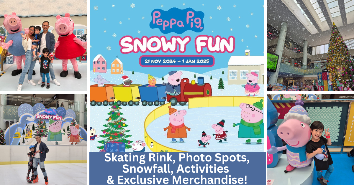 Peppa Pig Snowy Fun: Join Peppa And Friends For A Winter Christmas Adventure At Marina Square!
