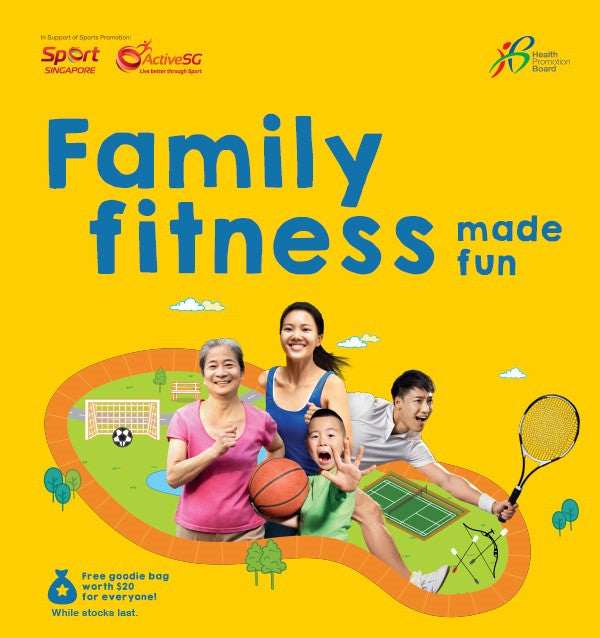 Things to do this Weekend: Get Active with HPB's Active Family Programmes!