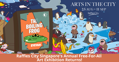 Raffles City Singapore Brings Back Its Annual Free-For-All Art Exhibition, Arts In The City