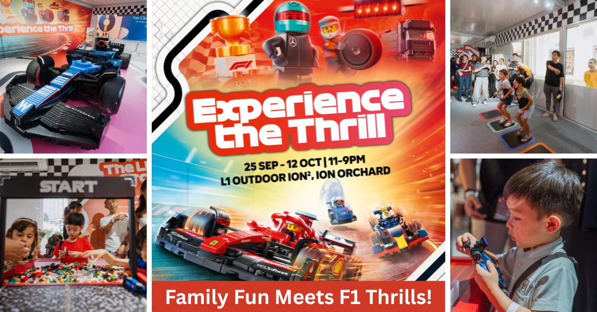 LEGO® Experience the Thrill at ION Orchard: A High-Octane, Fun-Filled Adventure for Families