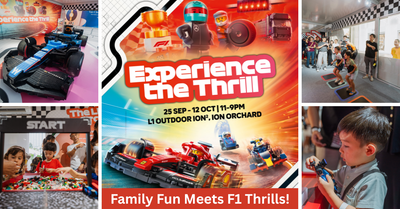 LEGO® Experience the Thrill at ION Orchard: A High-Octane, Fun-Filled Adventure for Families