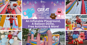 The Great Christmas Village at Plaza Singapura | An Inflatable Playground, A Balloon Dome, Free Activities And More!