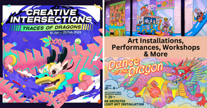 Funan Proudly Presents The Fourth Instalment Of Its Mall-Wide Art Activation, Creative Intersections: Traces of Dragons