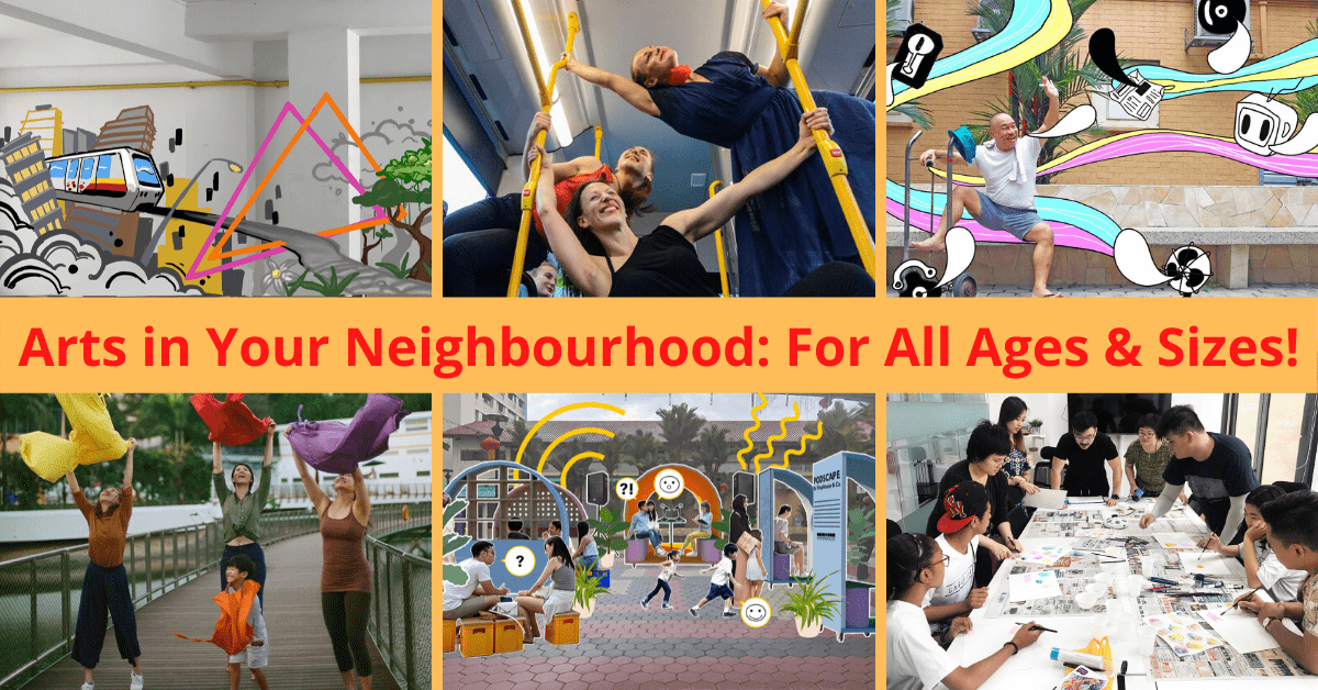 Arts in Your Neighbourhood returns this March holidays with over 40 arts activities for everyone to enjoy! - BYKidO