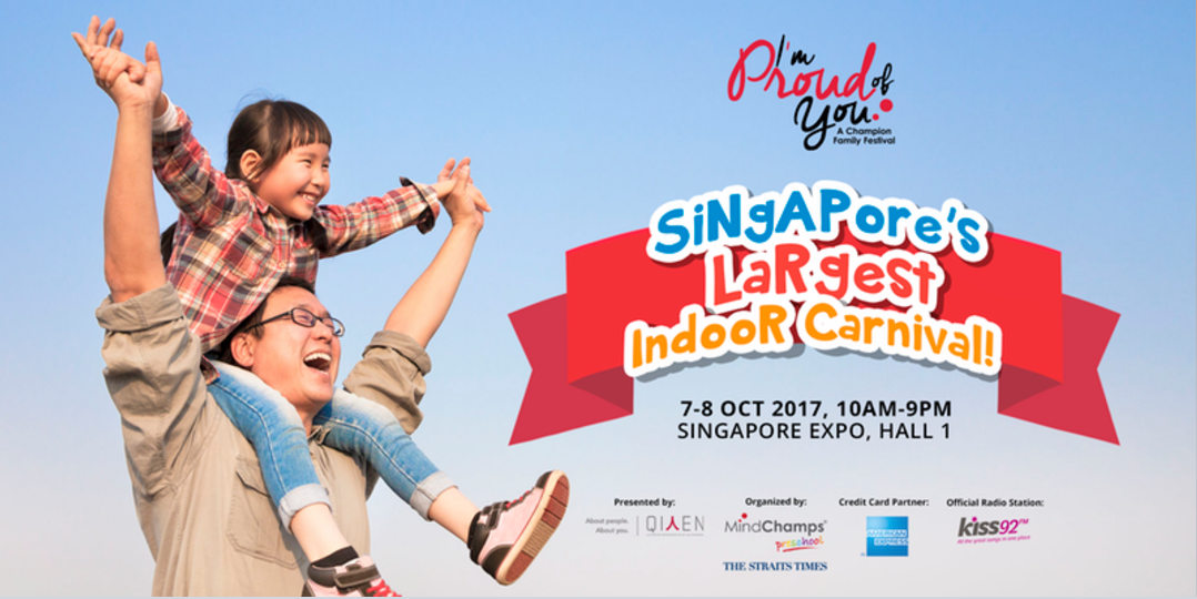 Things to do this Weekend: Family Fun @ I'm Proud of You - Largest Indoor Carnival (Promo Code included) - BYKidO