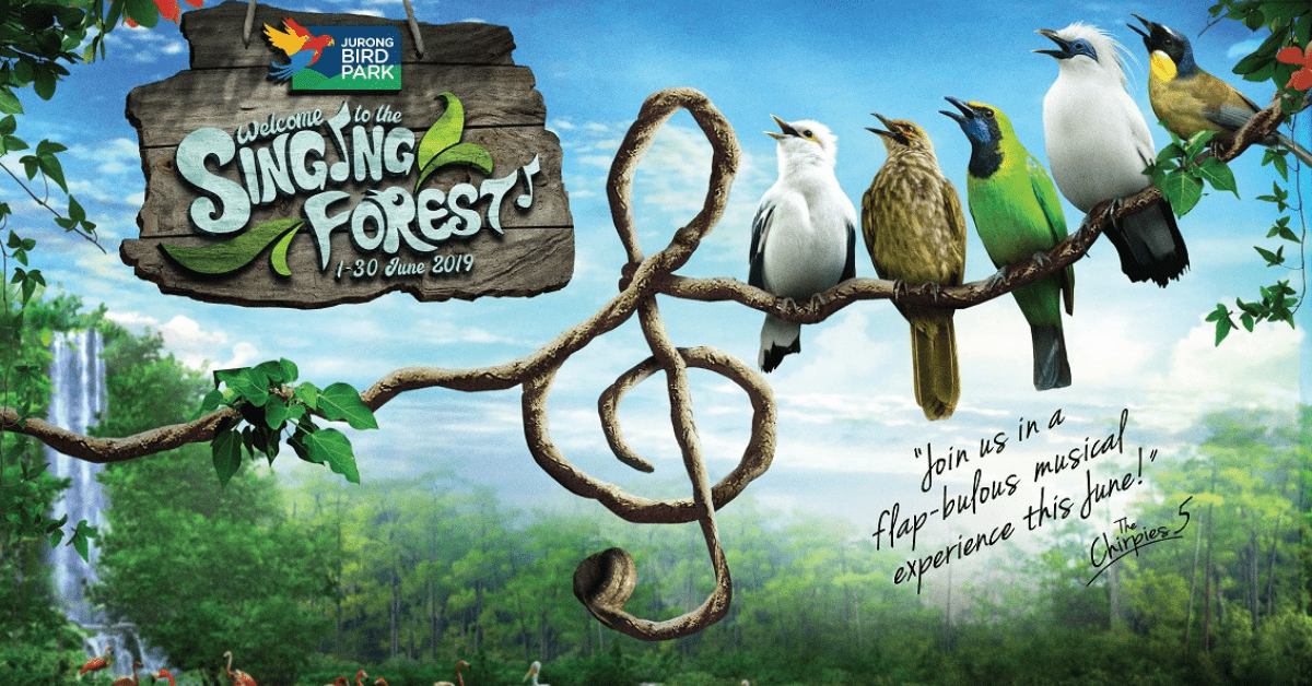 Discover And Experience The “Singing Forest” @Jurong Bird Park - BYKidO