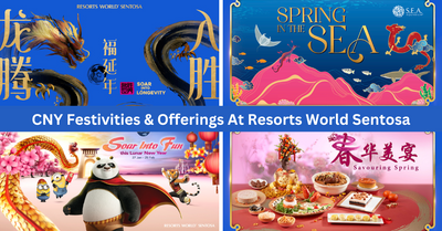 Resorts World Sentosa Celebrates The Year Of The Dragon With An Array Of Auspicious Festivities And Enticing Offerings!
