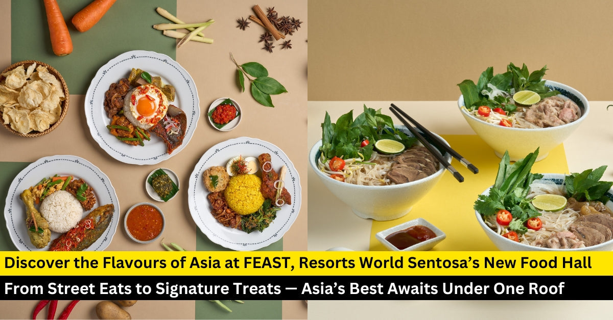Discover Asian Flavours at FEAST: The New Food Hall at WEAVE