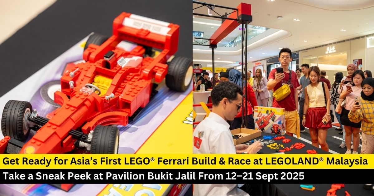 Build, Race, and Win: Asia’s First LEGO Ferrari Attraction Is Coming to LEGOLAND Malaysia