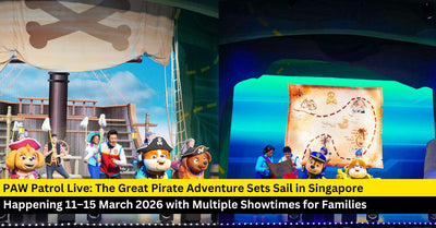 PAW Patrol Live: The Great Pirate Adventure is Coming to Singapore in 2026